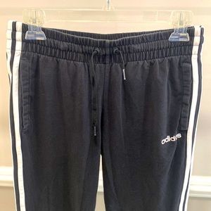 Adidas Classic Black Joggers Size S